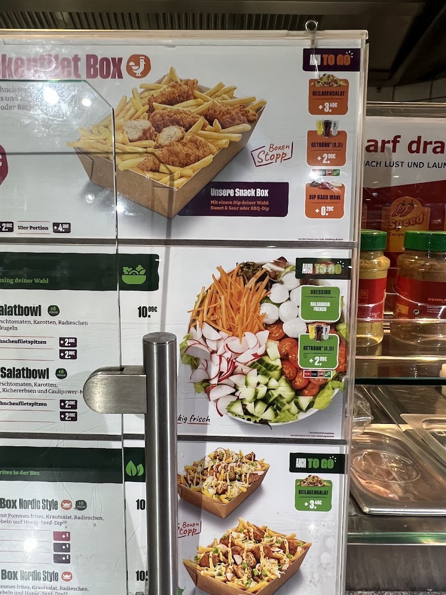 Tank & Rast Gastronomie Photo Menu 8