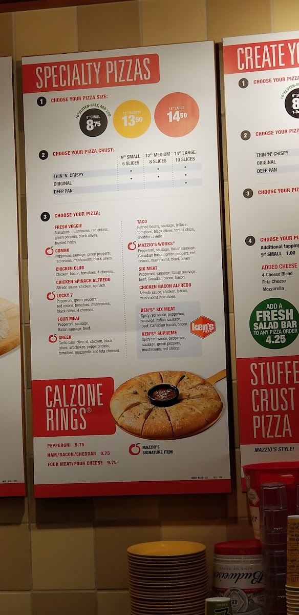 Mazzio’s Pizza & Wings Photo Menu 4