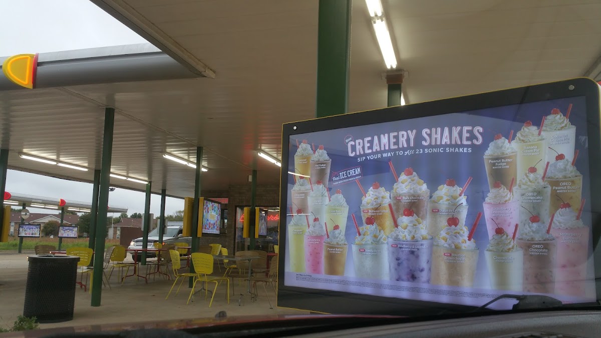Sonic Drive-In Photo Menu 2