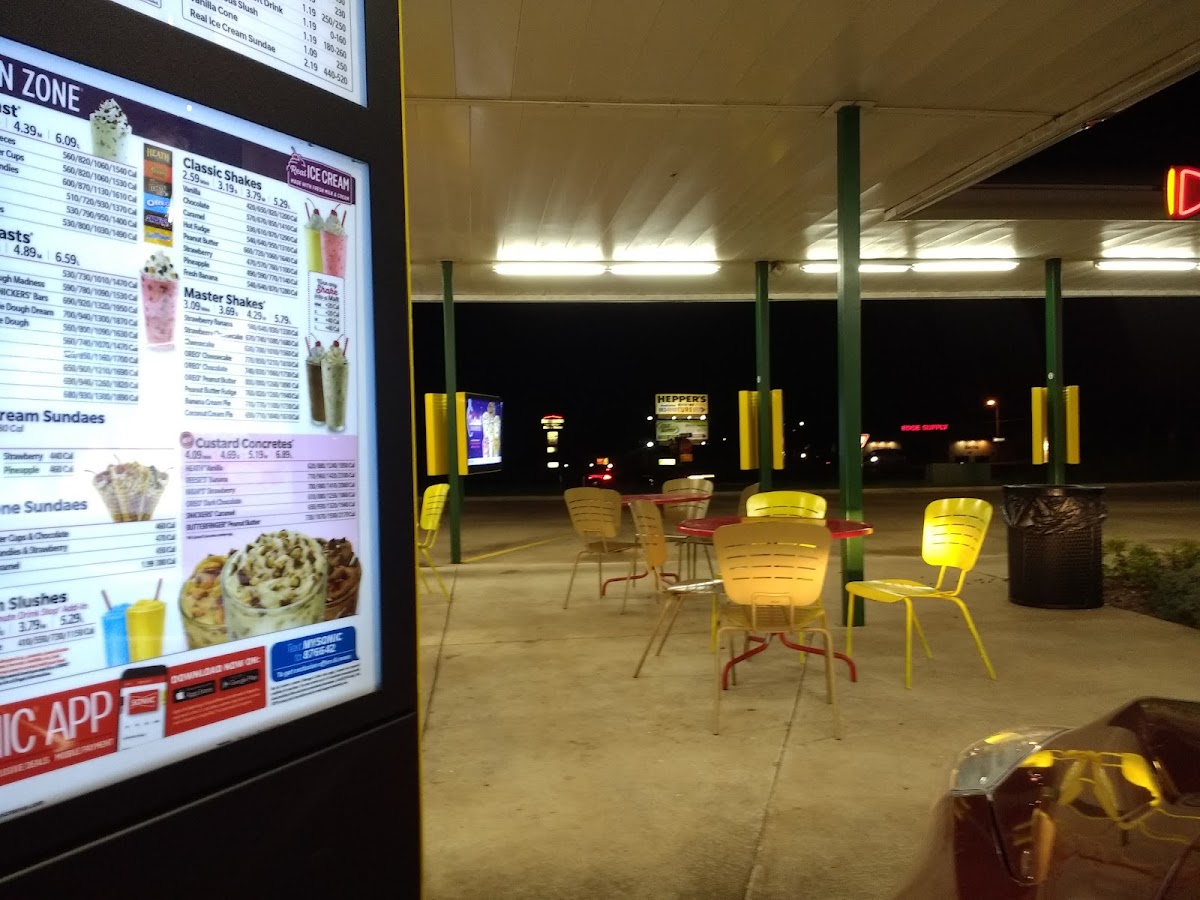 Sonic Drive-In Photo Menu 3