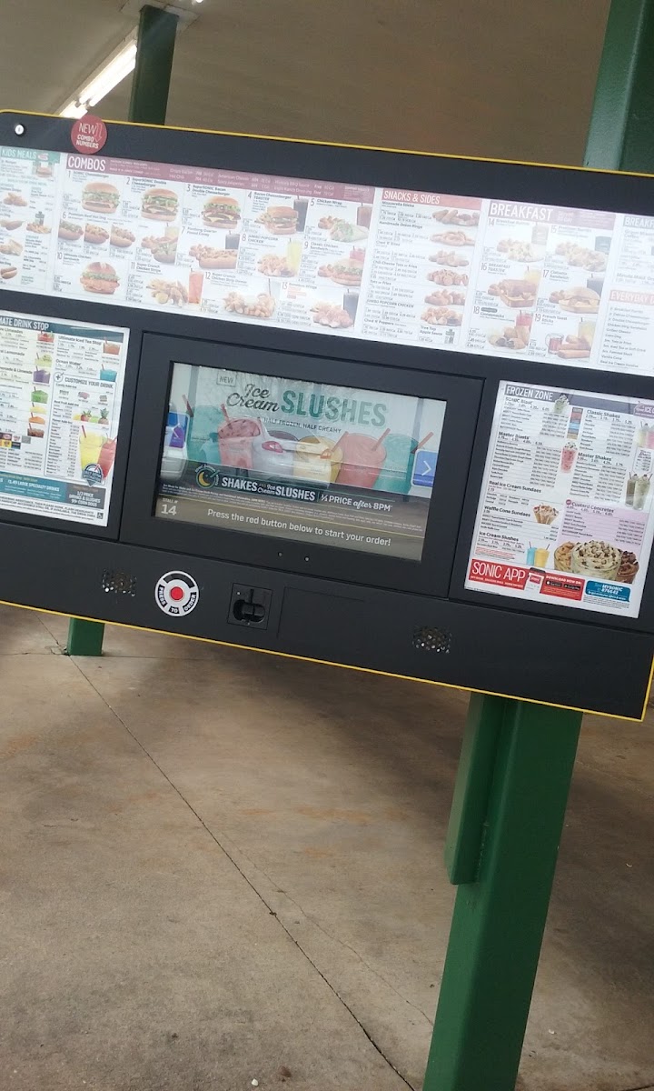 Sonic Drive-In Photo Menu 4