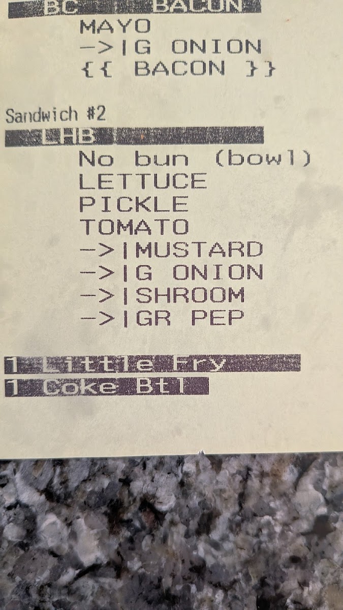Five Guys Photo Menu 2