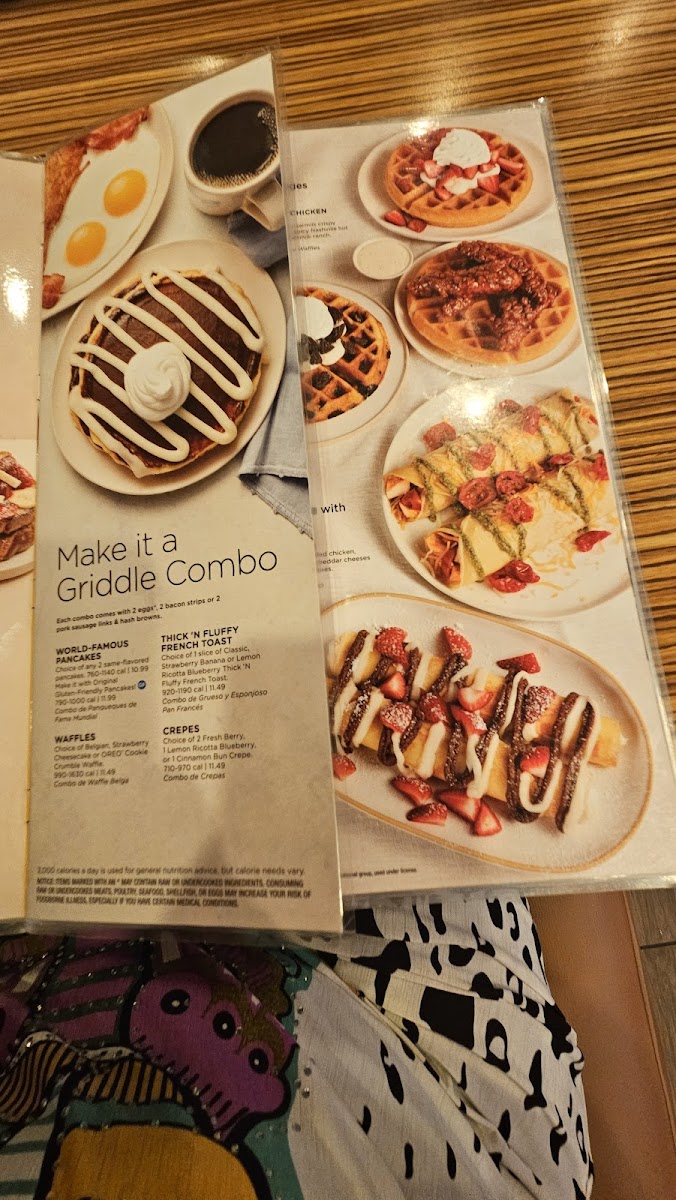 IHOP Photo Menu 4
