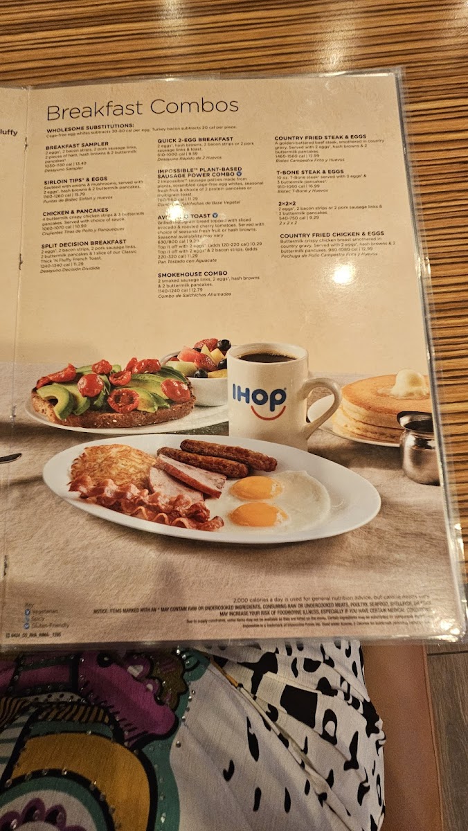 IHOP Photo Menu 5