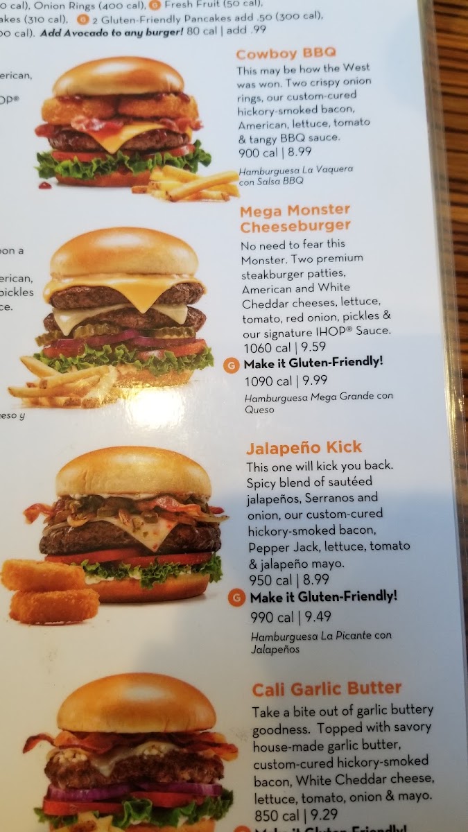 IHOP Photo Menu 7