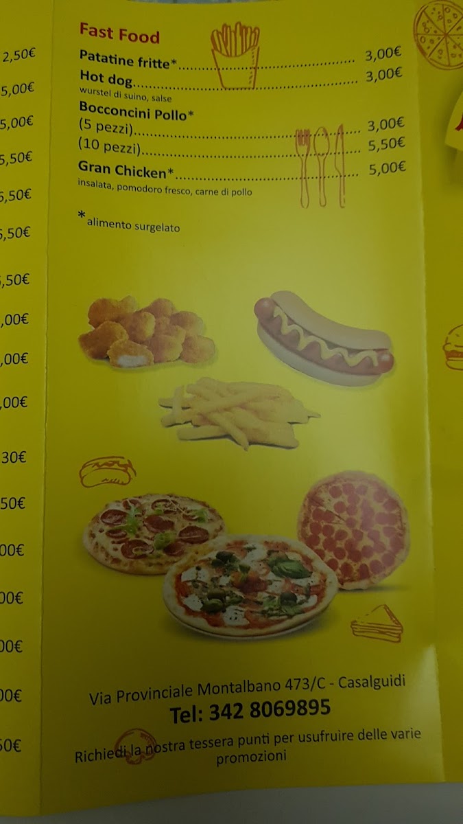 BELLA PIZZA Photo Menu 1