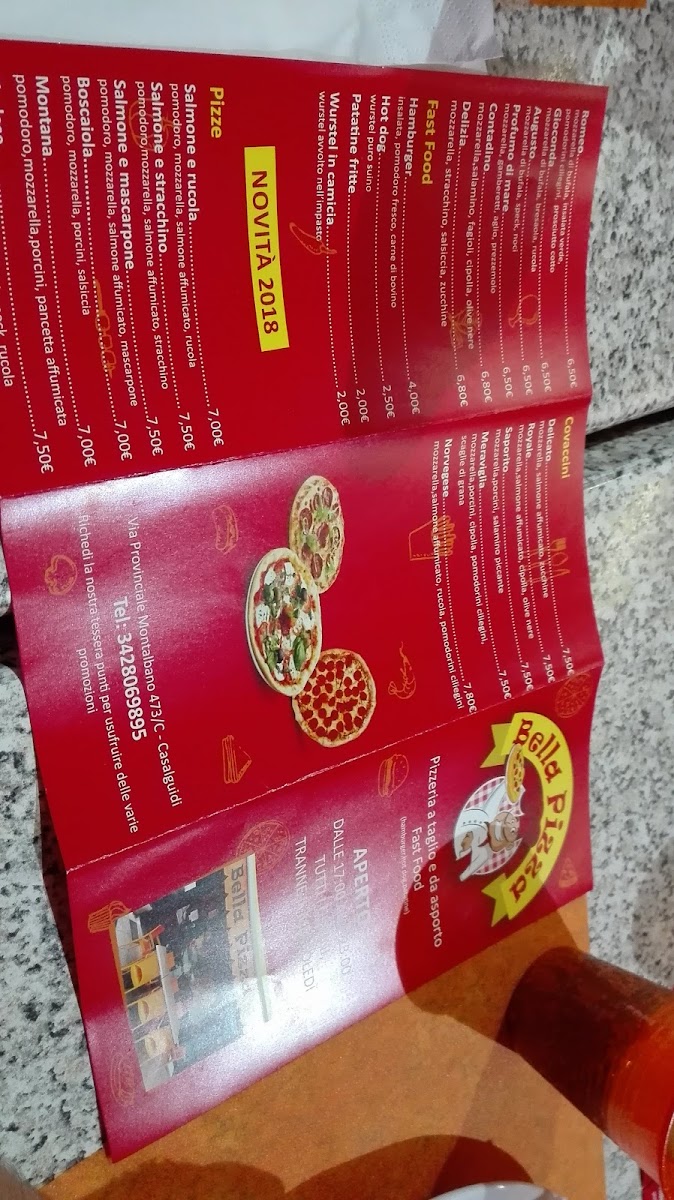 BELLA PIZZA Photo Menu 6