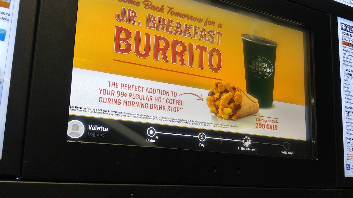 Sonic Drive-In Photo Menu 6