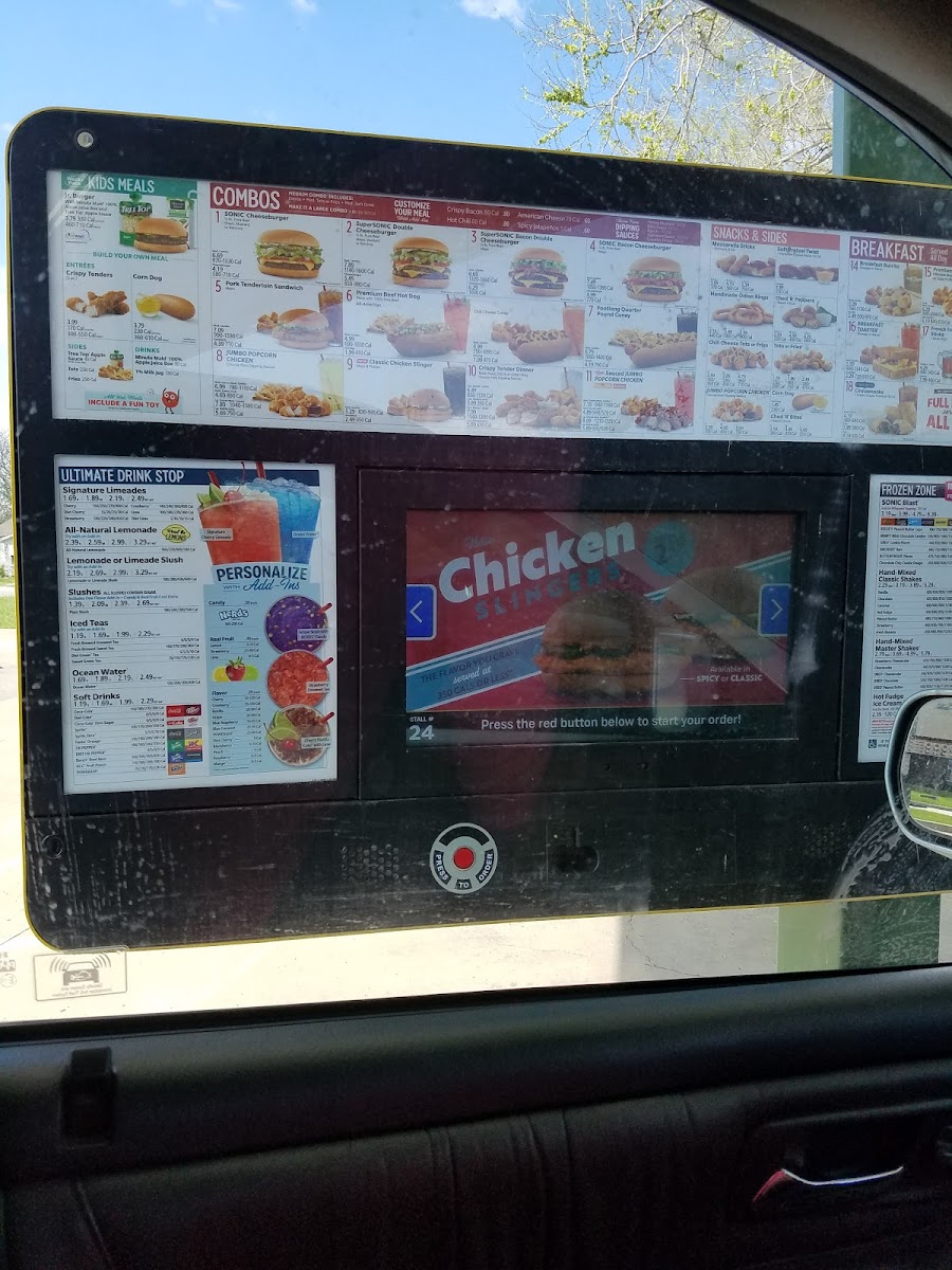 Sonic Drive-In Photo Menu 8