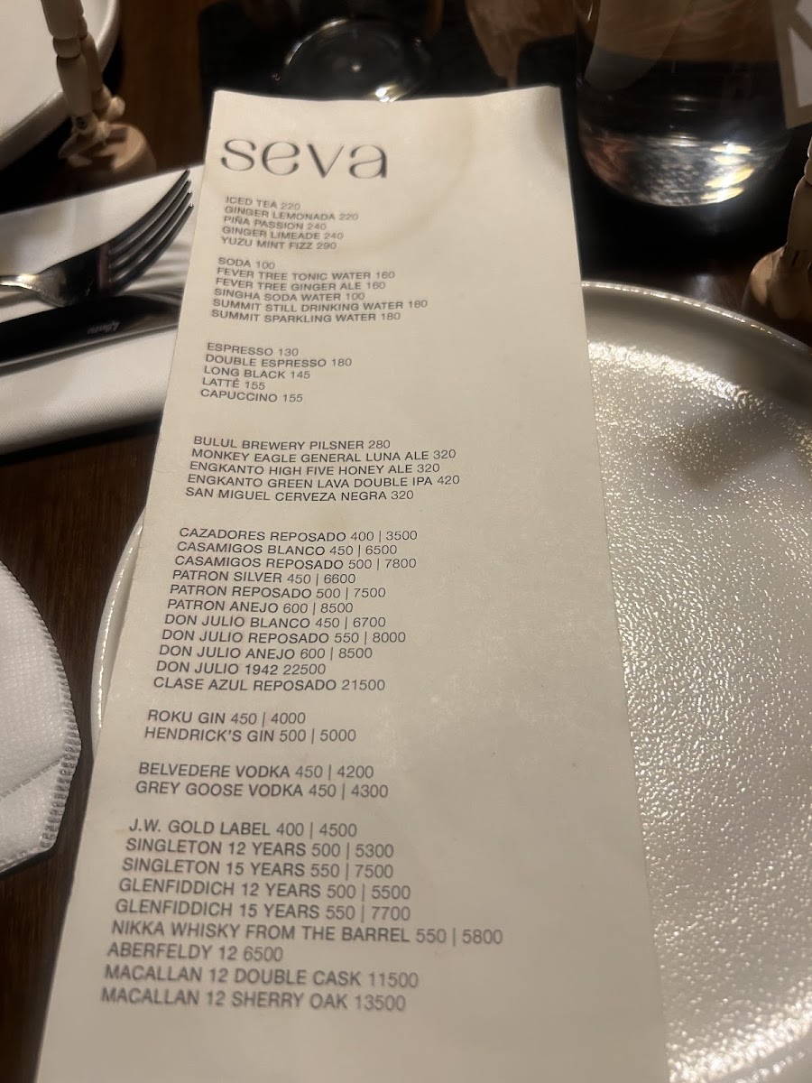 seva Photo Menu 6