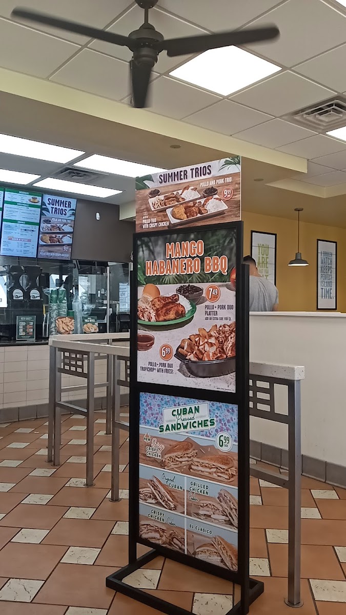 Pollo Tropical Photo Menu 2
