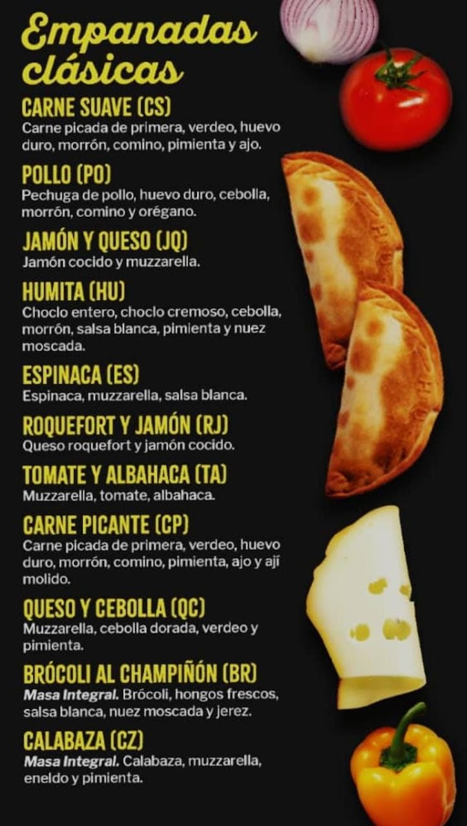 Tienda de Empanadas Photo Menu 1
