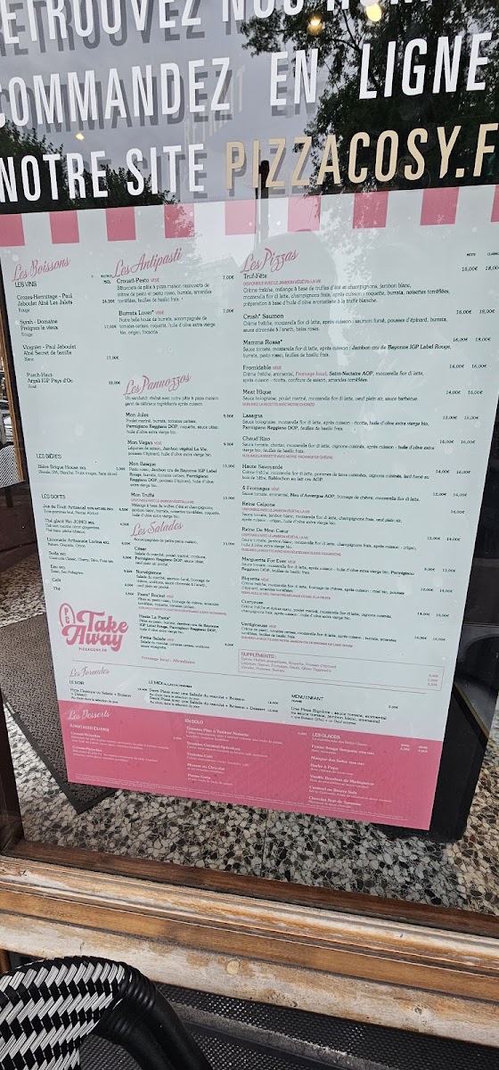 Pizza cosy Photo Menu 5
