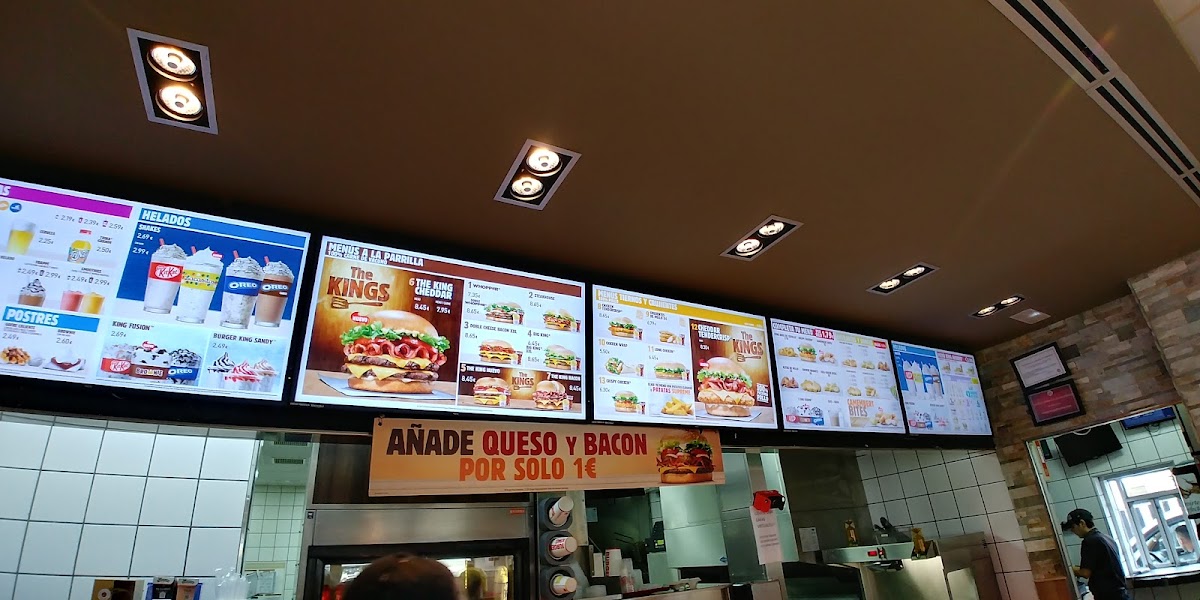 Burger King Photo Menu 3
