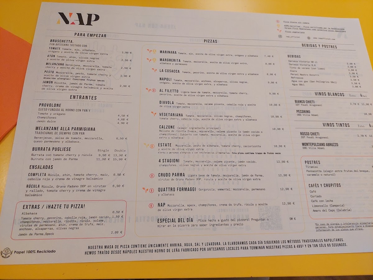 NAP Photo Menu 4