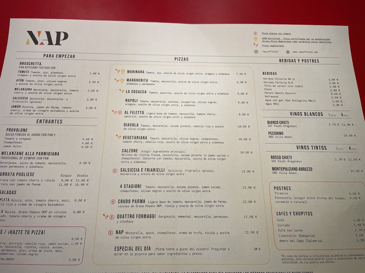 NAP Photo Menu 6