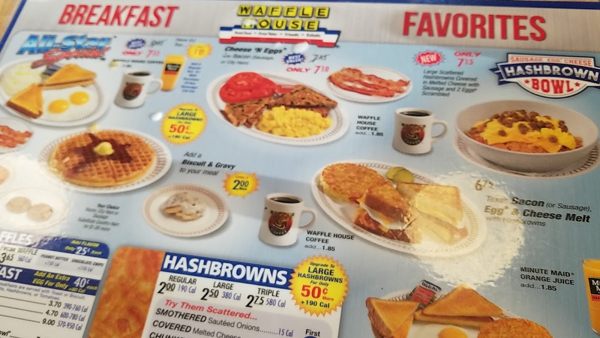 Waffle House Photo Menu 7