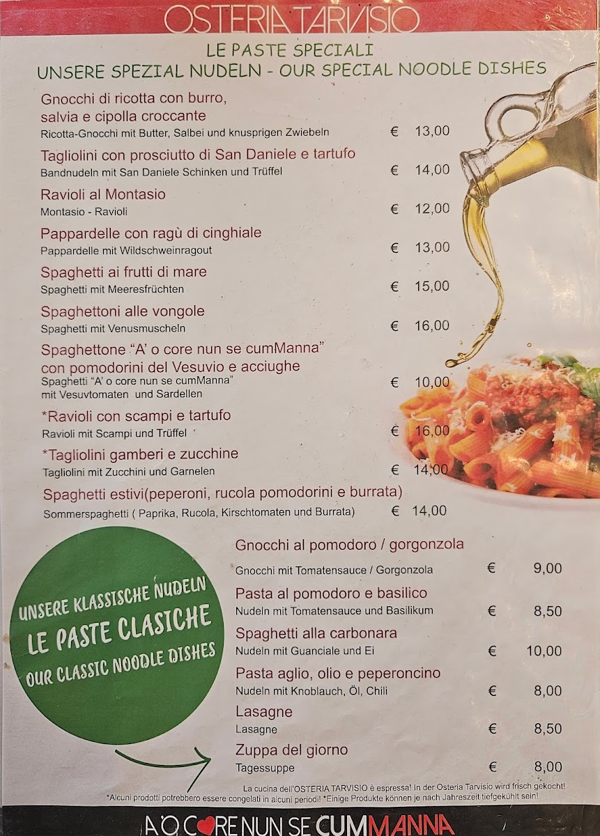 Osteria Tarvisio Photo Menu 10
