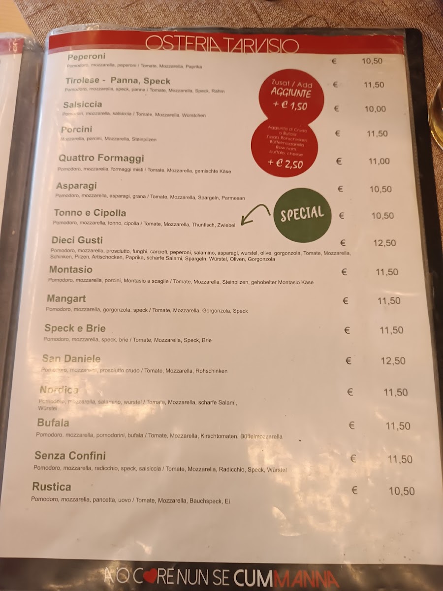 Osteria Tarvisio Photo Menu 7