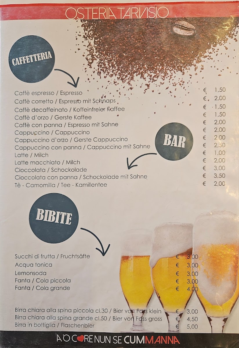Osteria Tarvisio Photo Menu 9