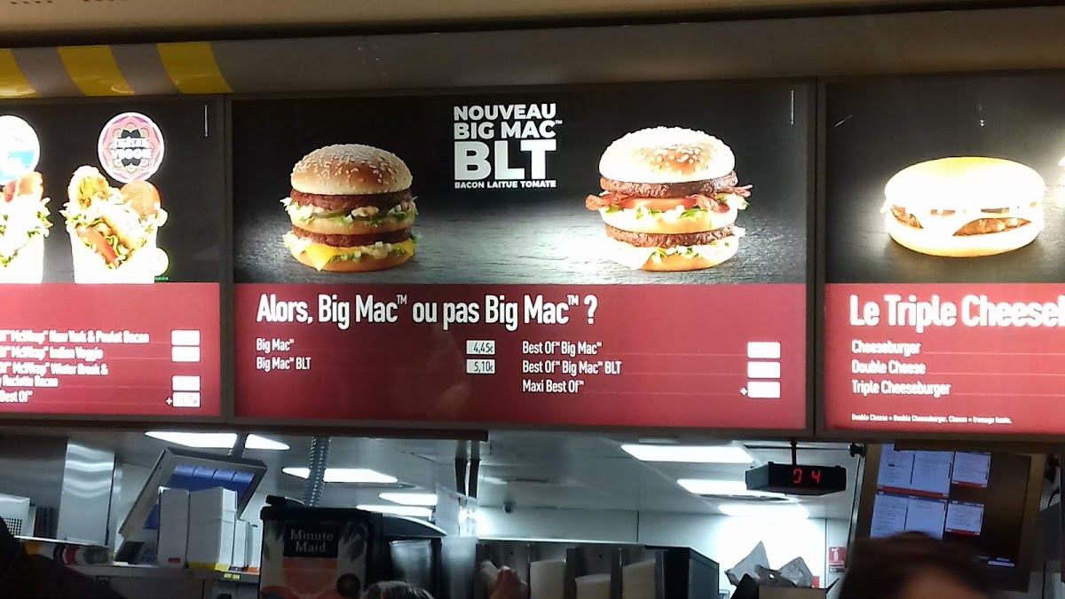 McDonald's Photo Menu 1