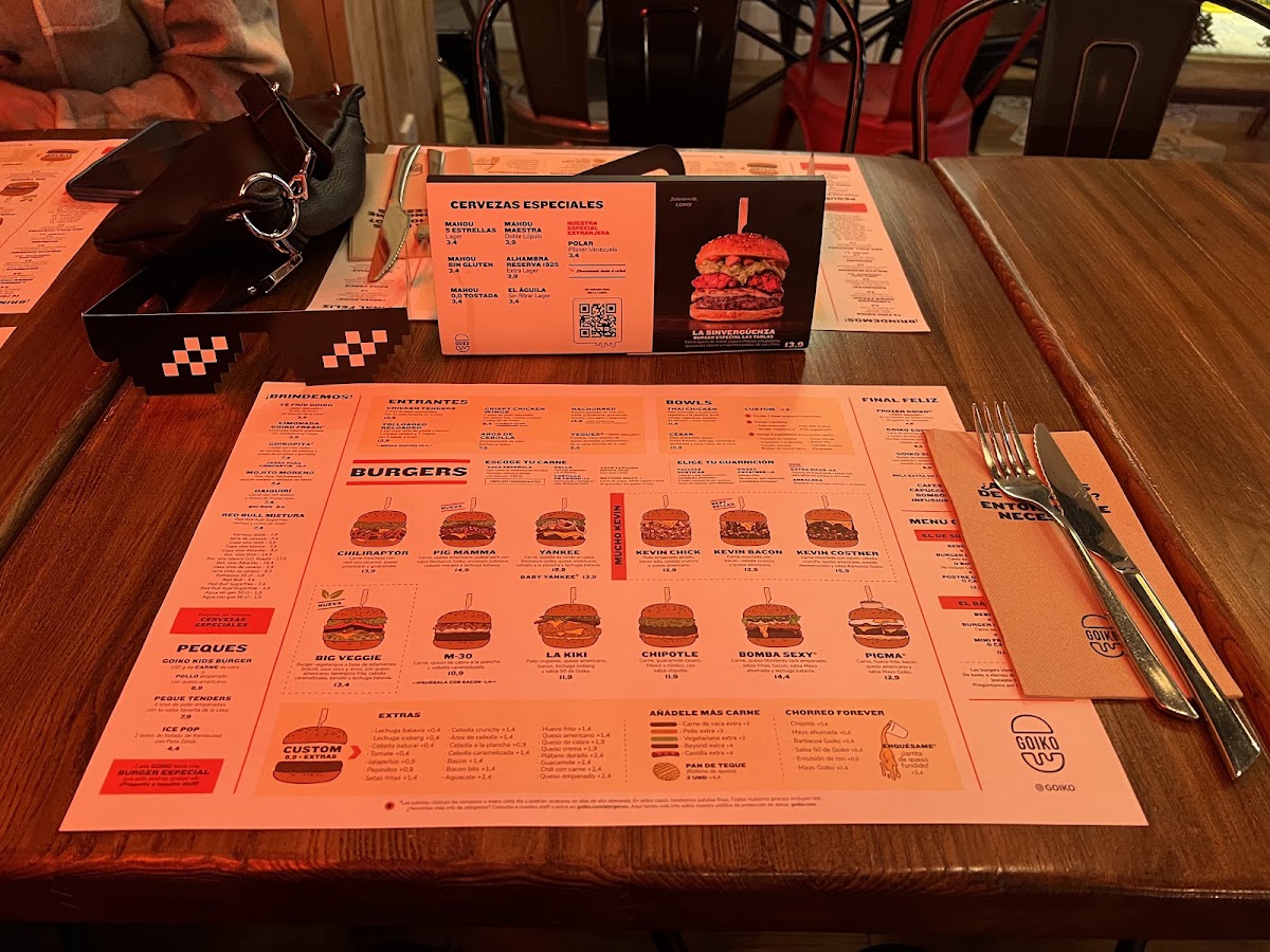 Goiko Photo Menu 2