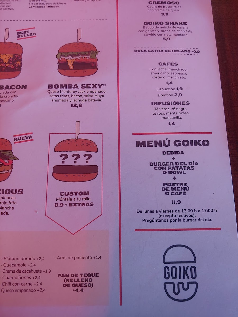 Goiko Photo Menu 8