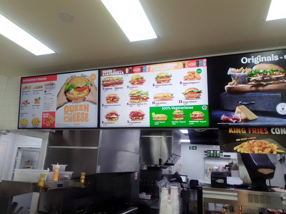 Burger King Photo Menu 6