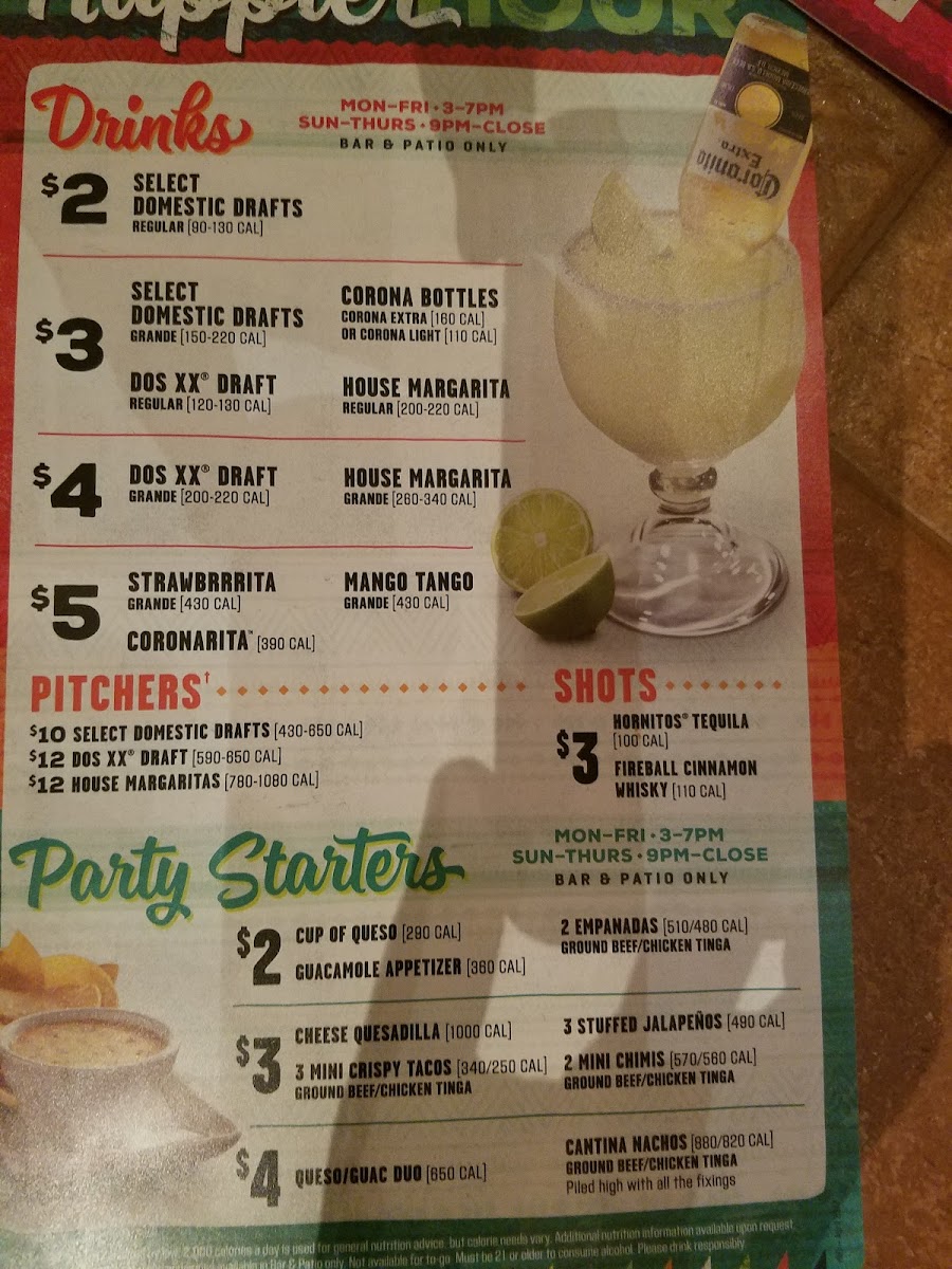 On The Border Mexican Grill & Cantina Photo Menu 3