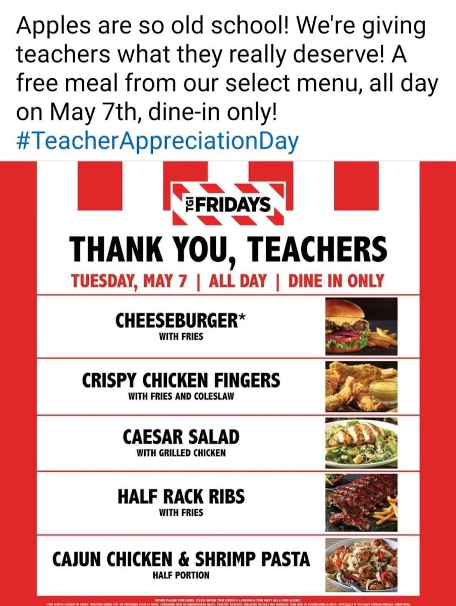 TGI Fridays Photo Menu 8