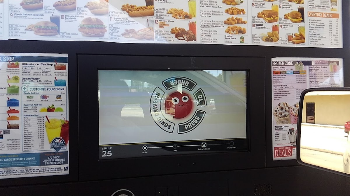Sonic Drive-In Photo Menu 10