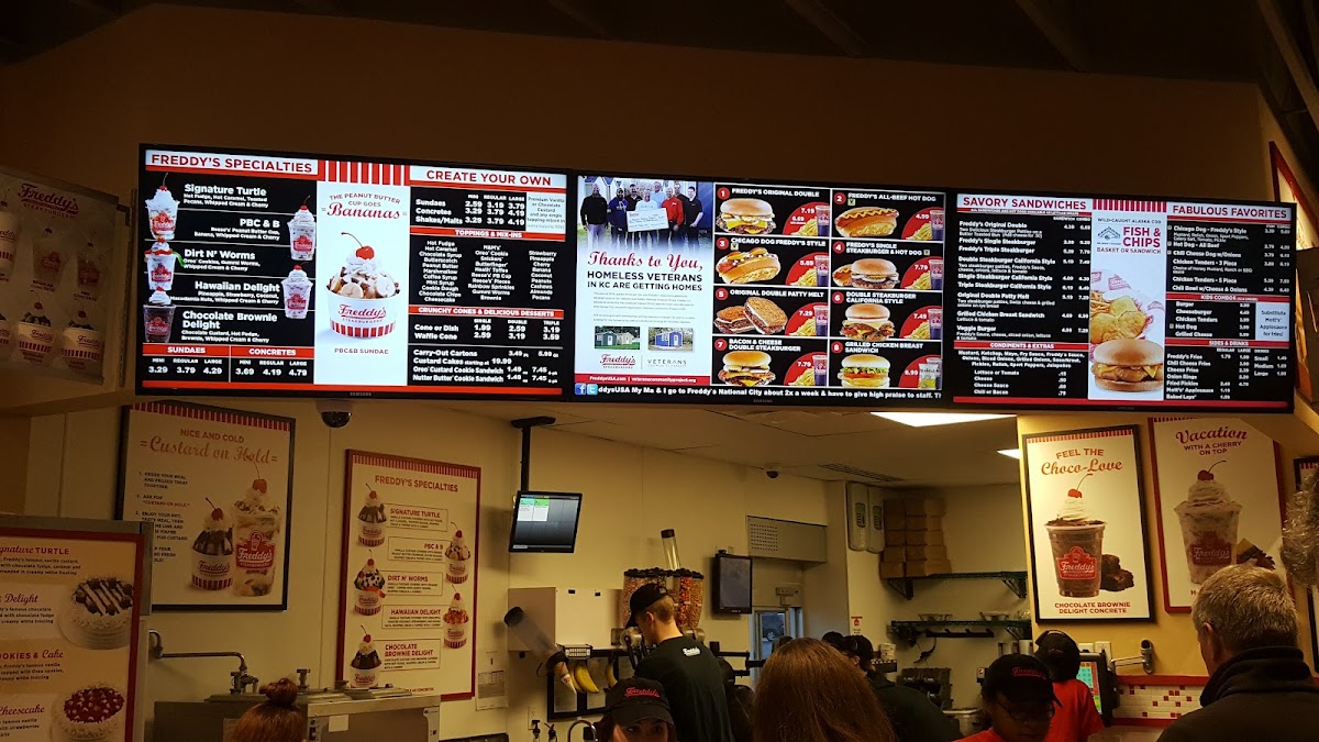 Freddy's Frozen Custard & Steakburgers Photo Menu 6