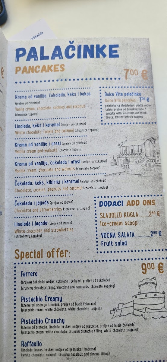 Dolce Vita Photo Menu 10