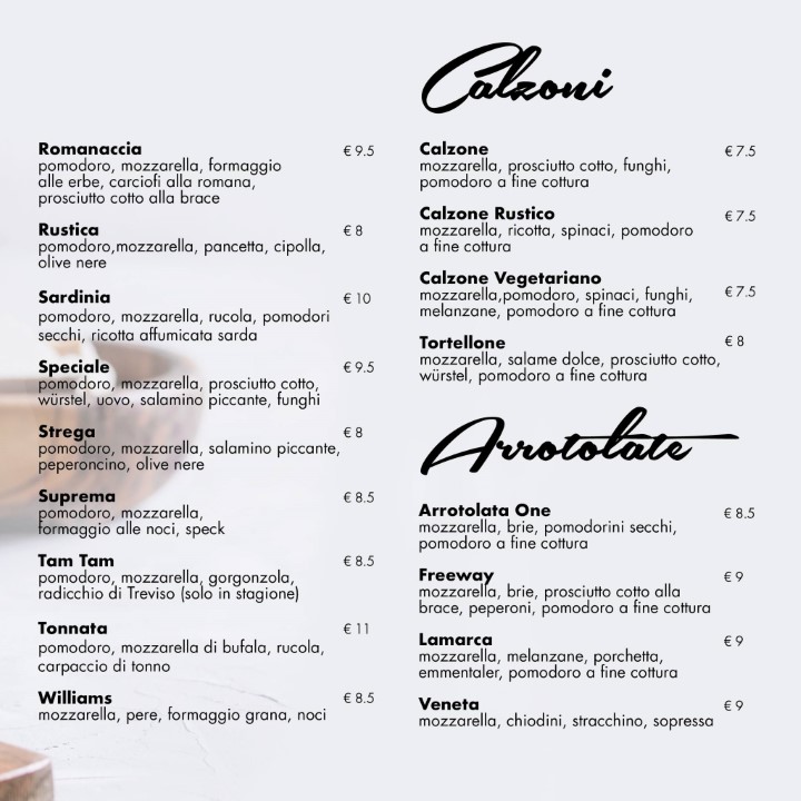 Il Giardinetto Photo Menu 1