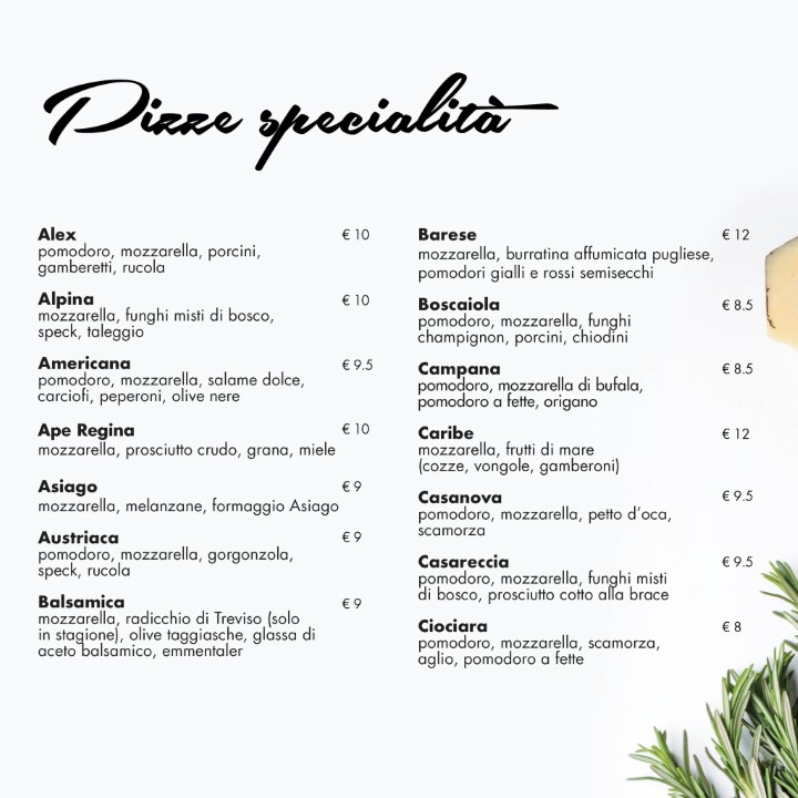 Il Giardinetto Photo Menu 2