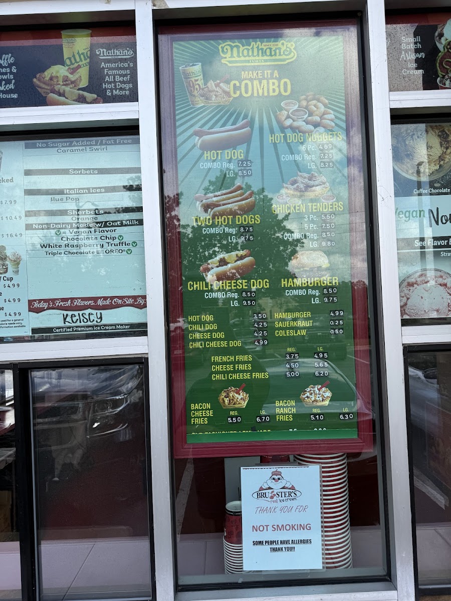 Bruster's Real Ice Cream Photo Menu 4