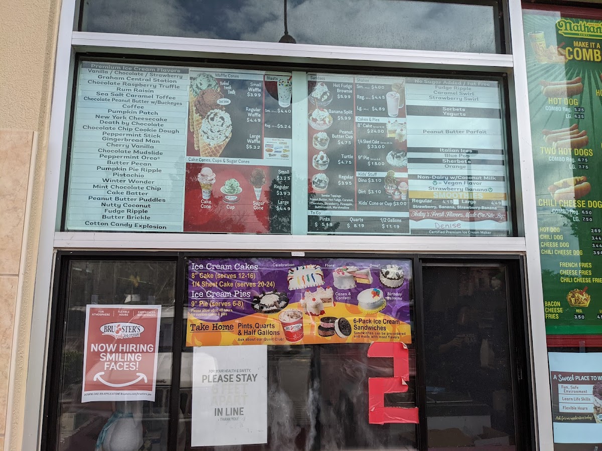 Bruster's Real Ice Cream Photo Menu 5