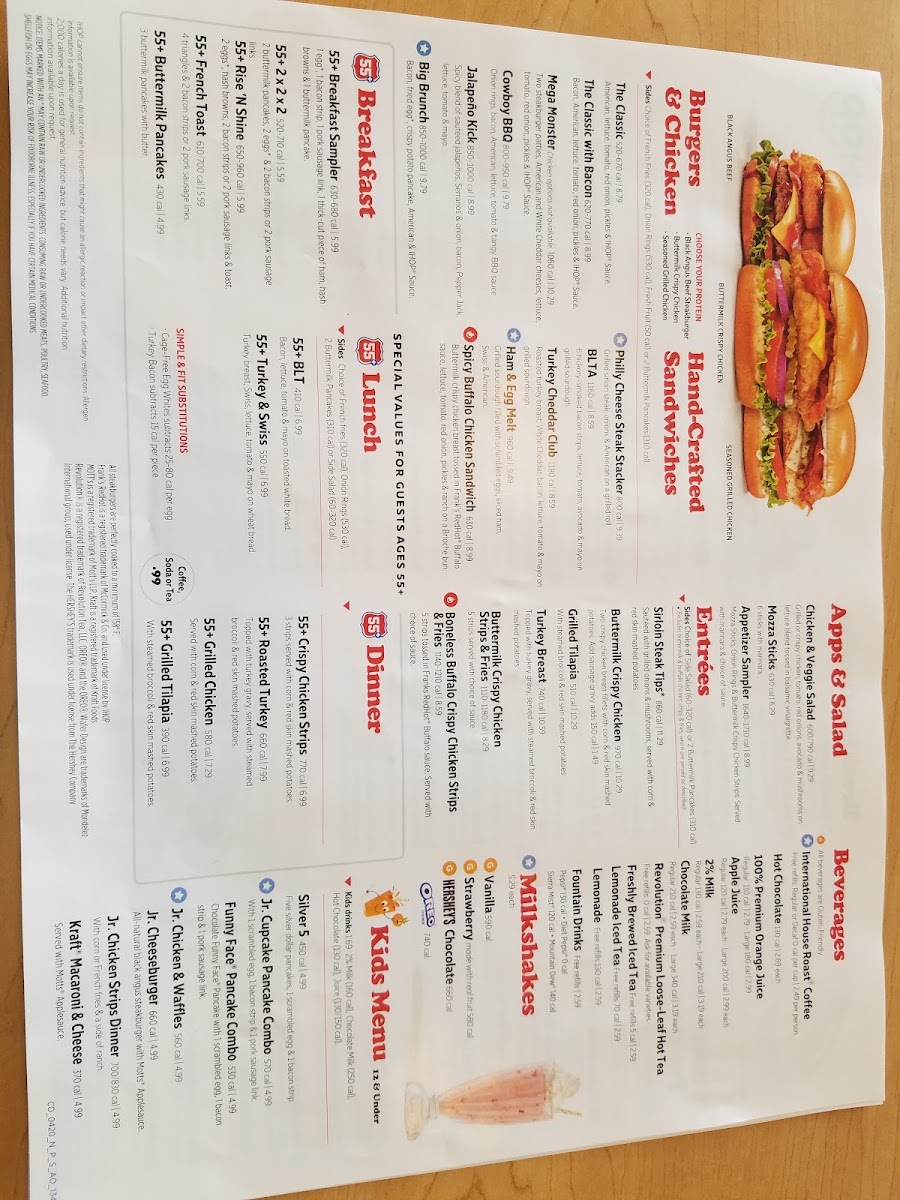 IHOP Photo Menu 7