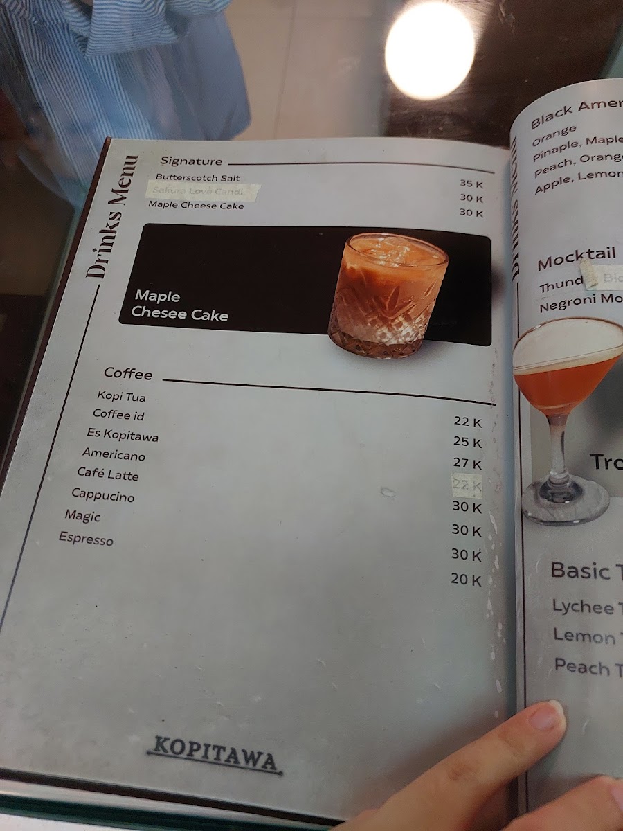 Kopi TAWA Photo Menu 3