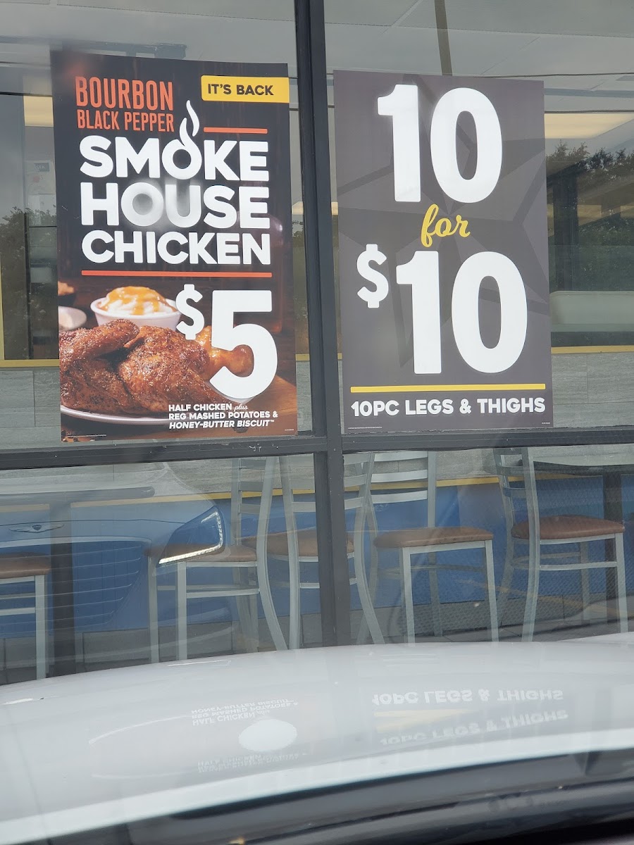 Church's Texas Chicken Photo Menu 1