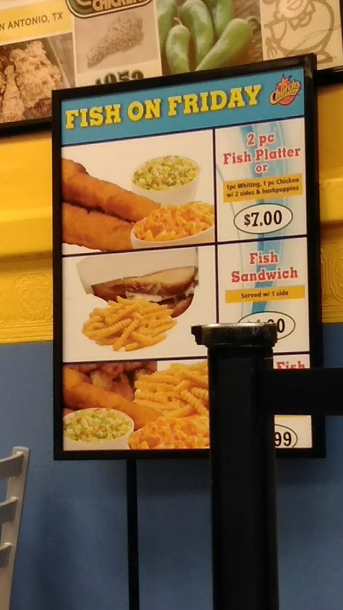 Church's Texas Chicken Photo Menu 3