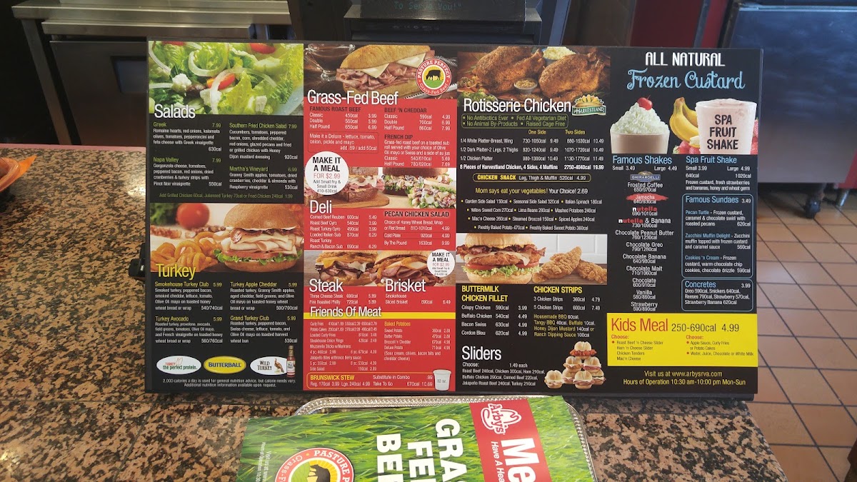 Arby's Photo Menu 3