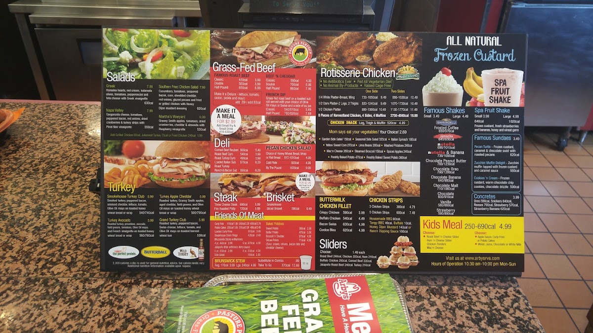 Arby's Photo Menu 4