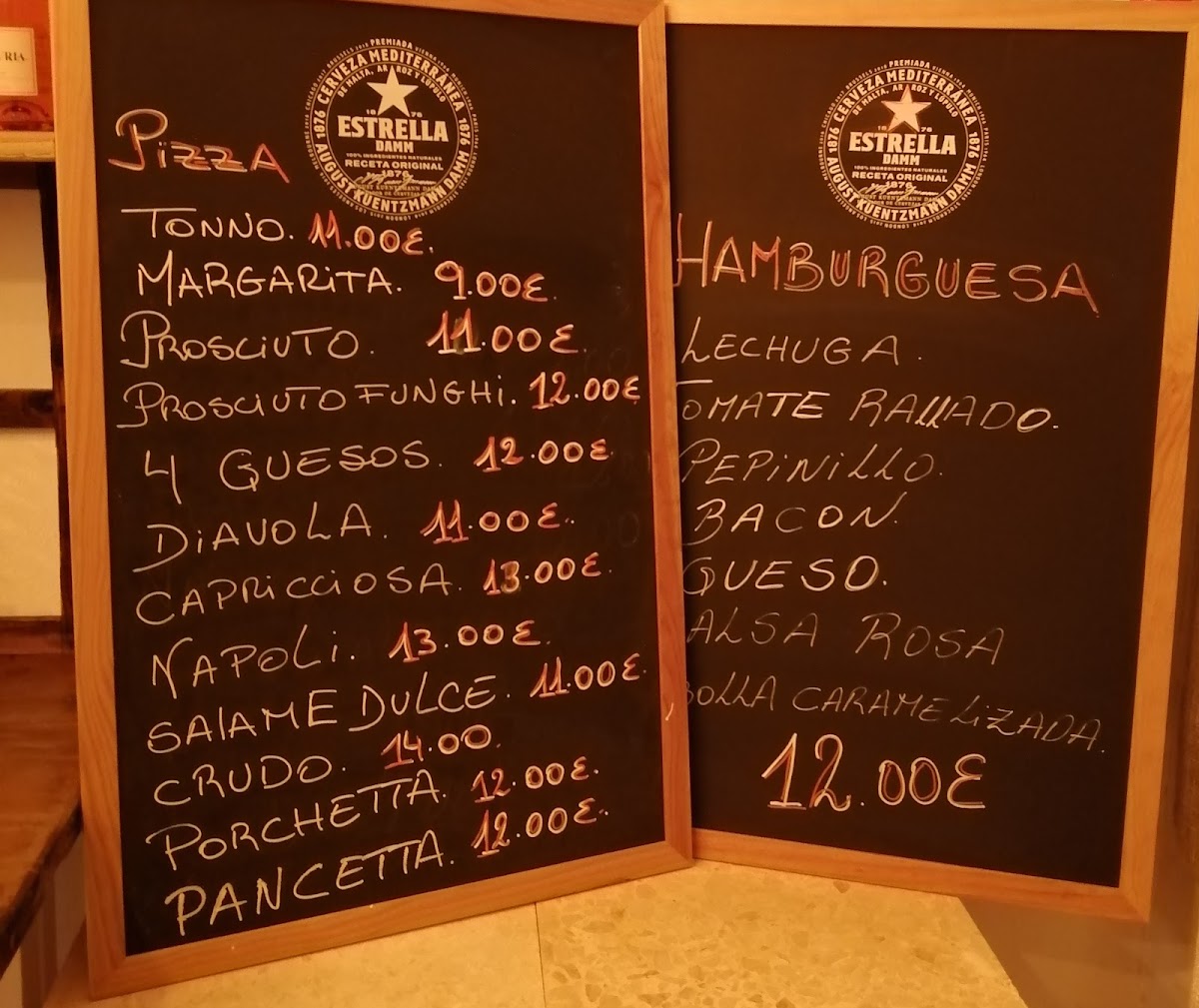 A Casa Nostra Photo Menu 2