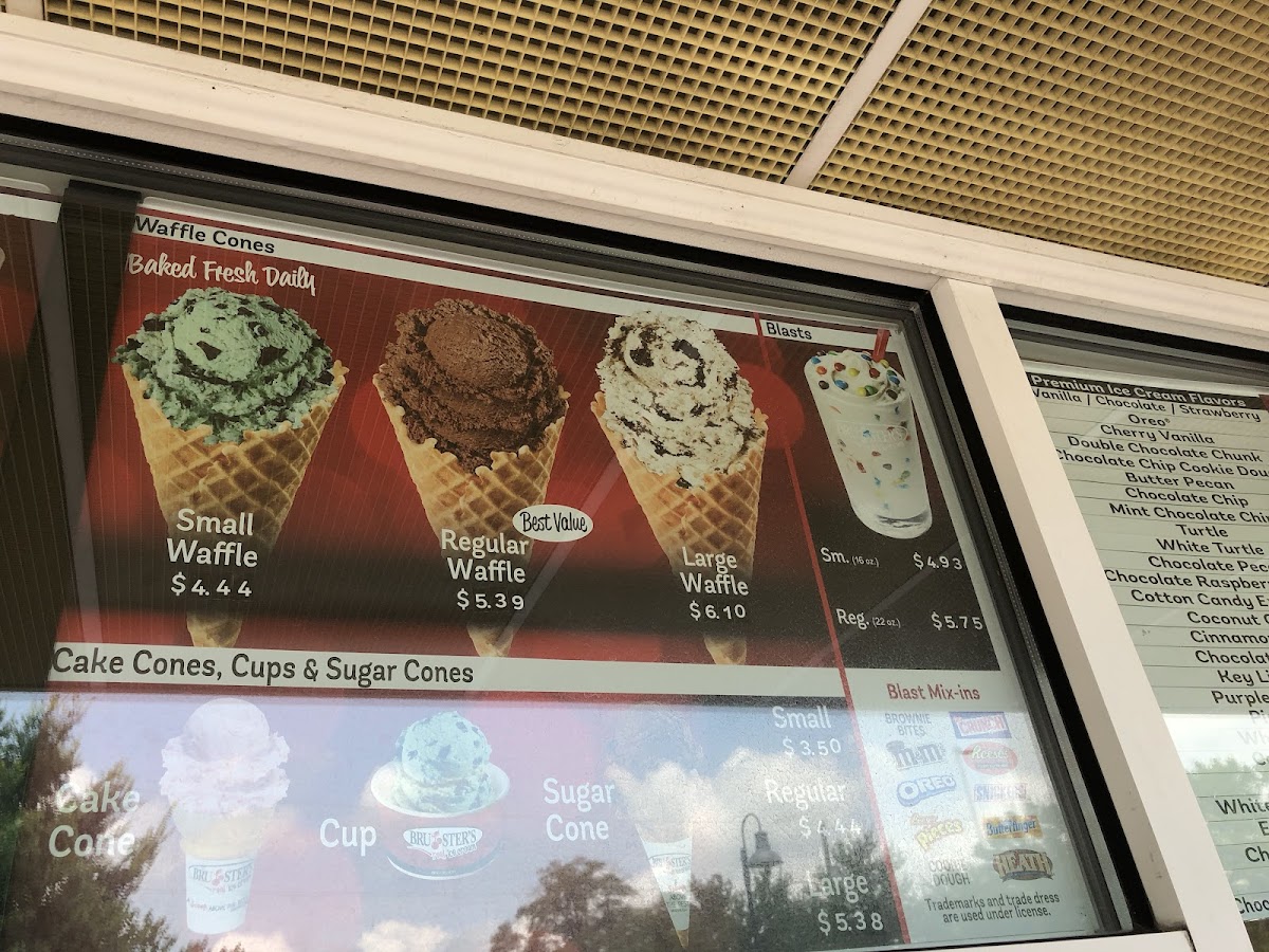 Bruster's Real Ice Cream Photo Menu 10