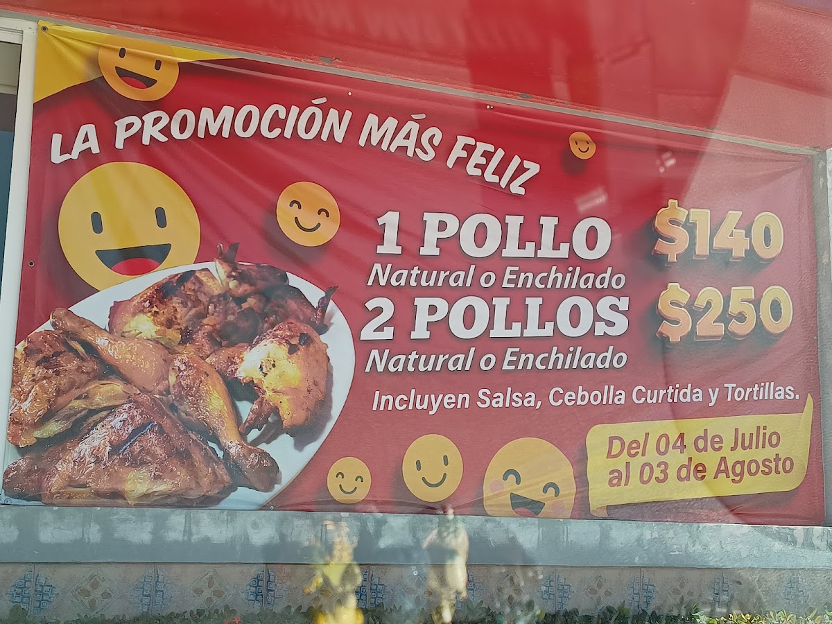 Pollo Feliz Photo Menu 1