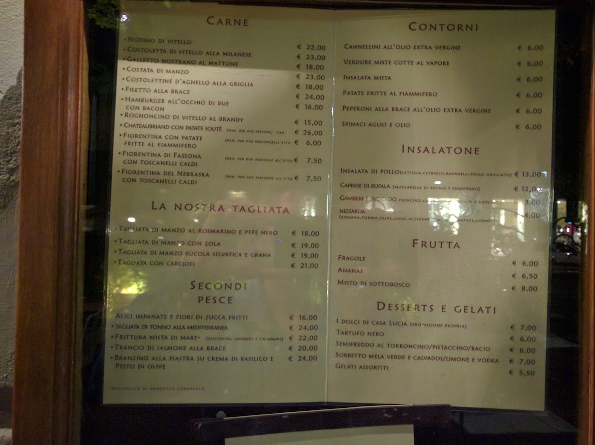 Bottega Lucia Photo Menu 10