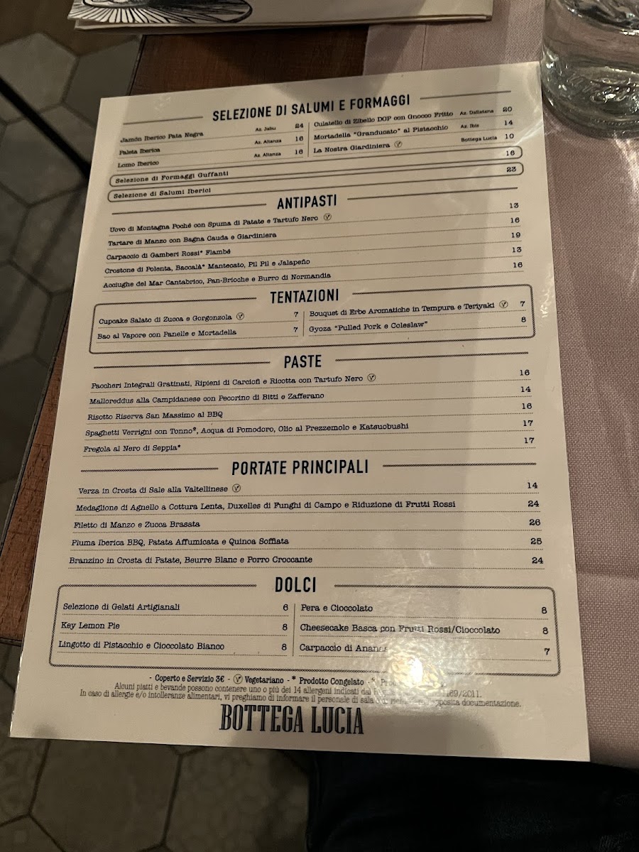 Bottega Lucia Photo Menu 6