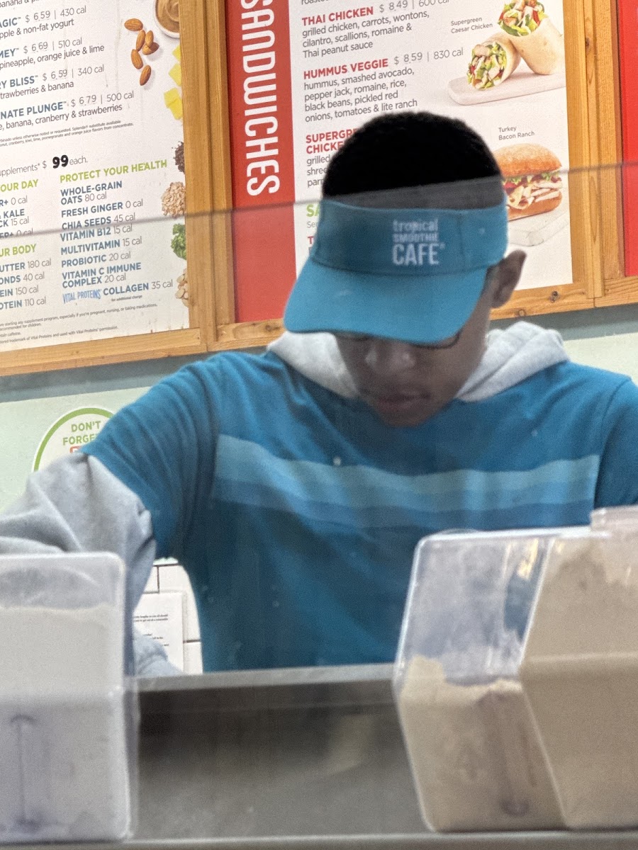 Tropical Smoothie Cafe Photo Menu 1