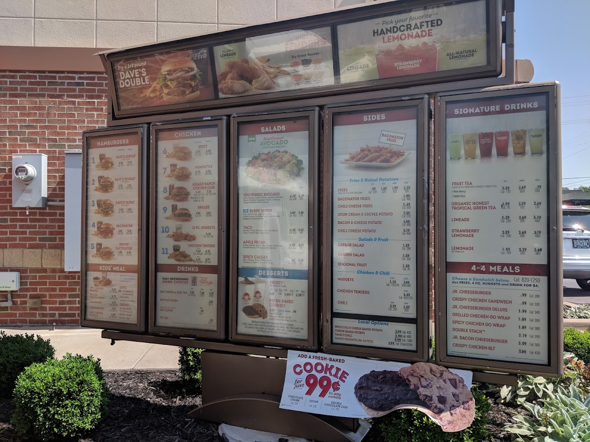 Wendy's Photo Menu 2